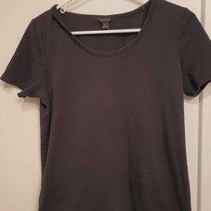 Ann Taylor Tee - Black M